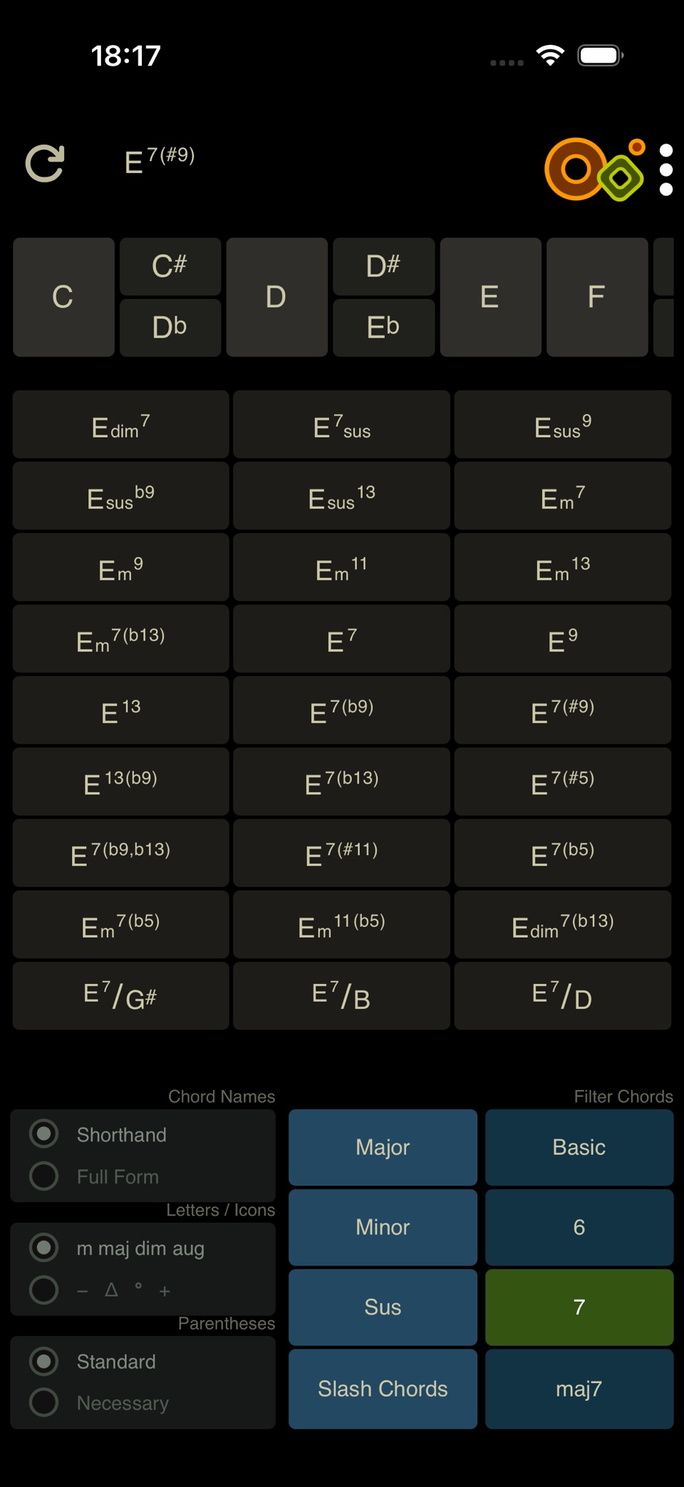 Oolimo Guitar Chords 2
