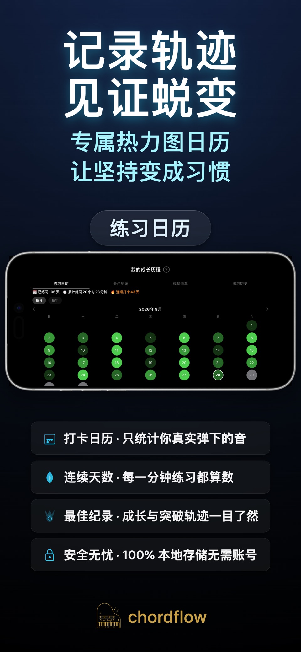 ChordFlow-钢琴和弦识别与练习 3