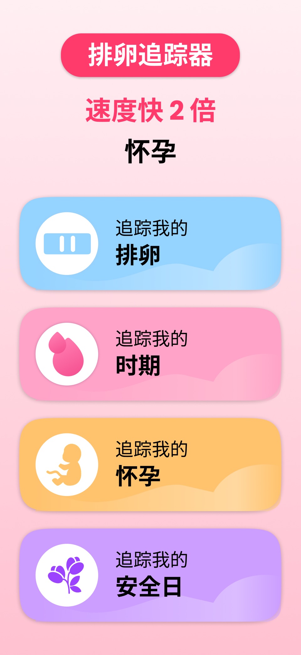排卵期计算器-备孕之安全期大姨妈日历: 排卵期及安全期日历 1