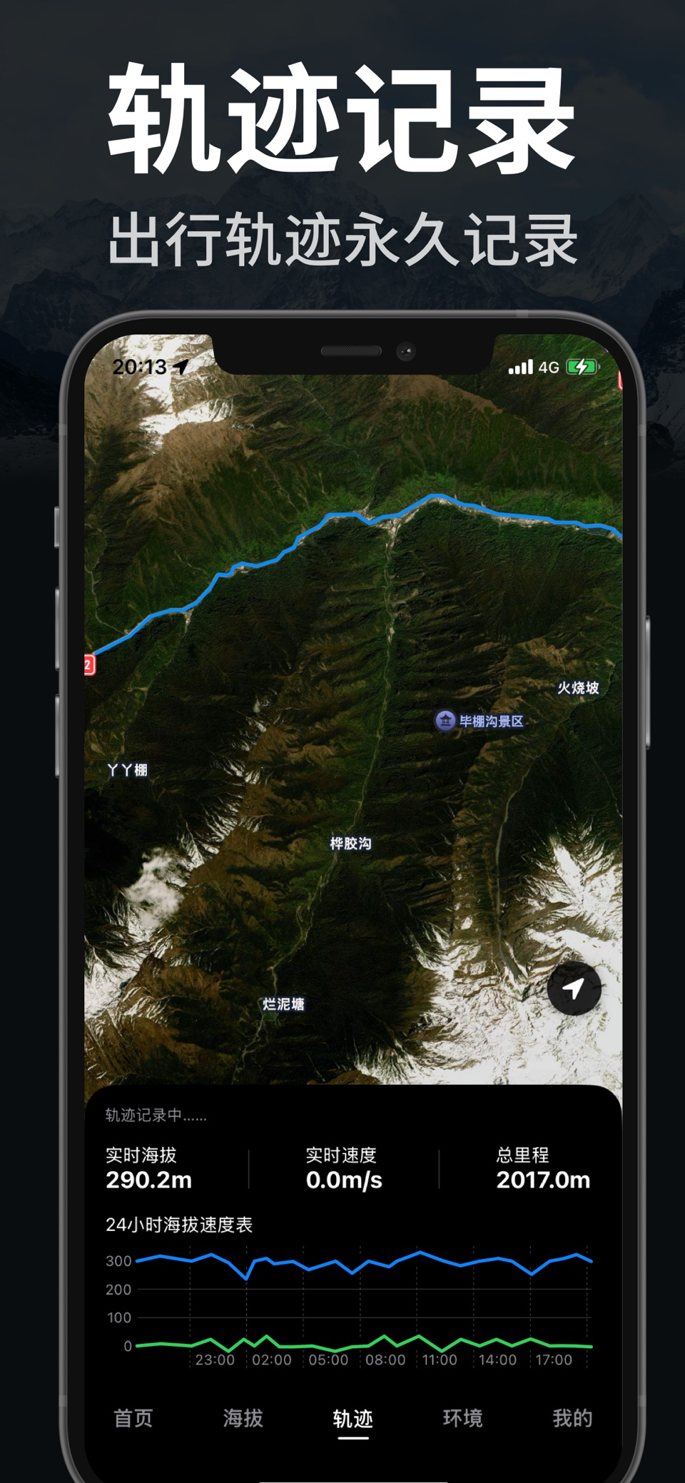 指南针-海拔测量仪实时高度GPS经纬度定位 3