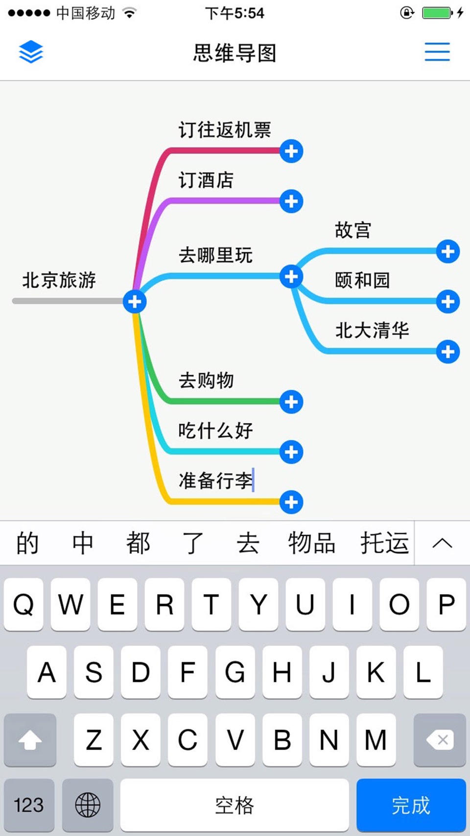 思维导图 · Store screenshots