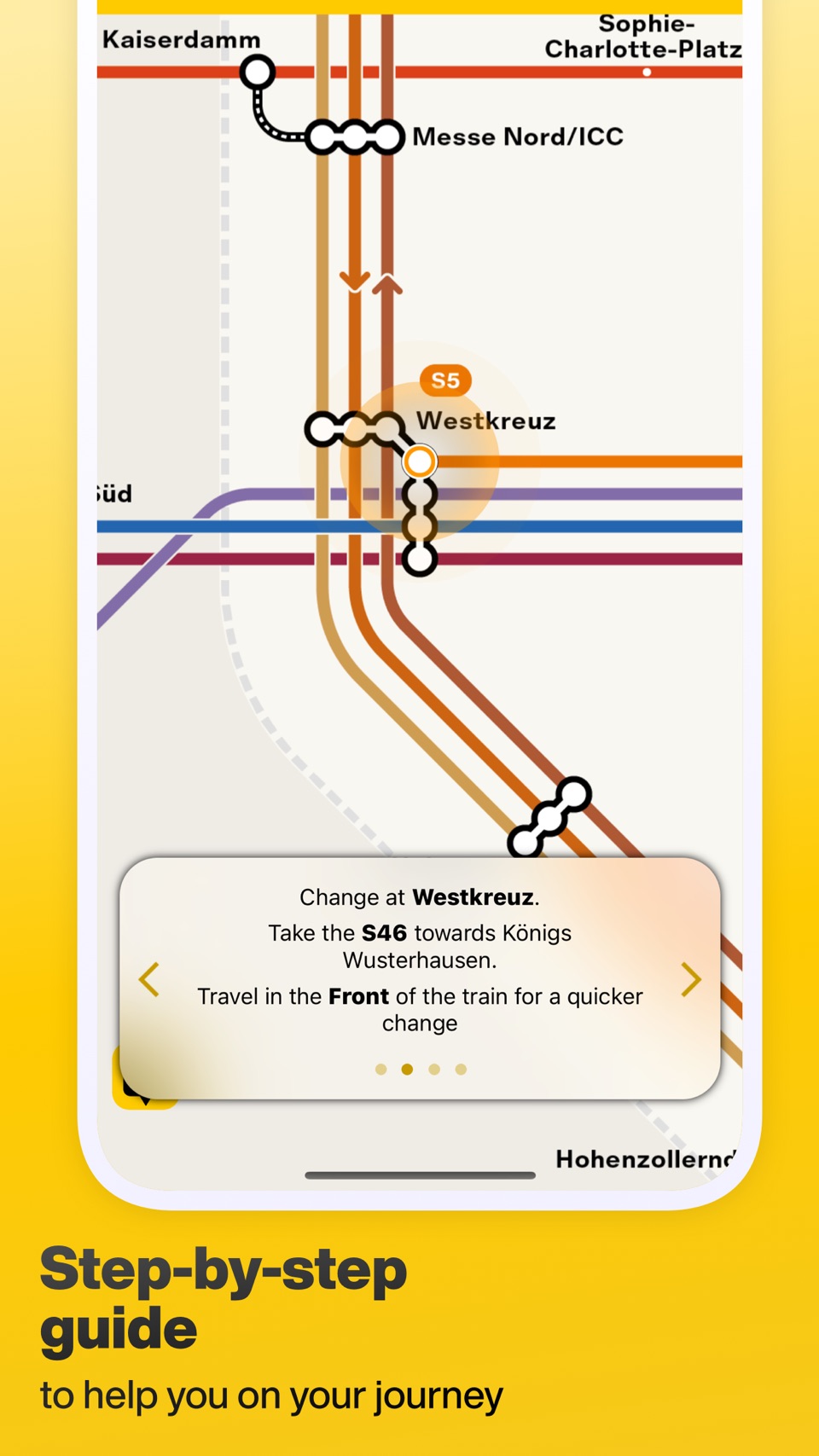 柏林地铁：S和U-Bahn地图 3