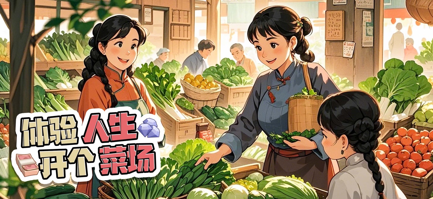 卖菜致富记 - 模拟经营家族菜市场 · Store screenshots