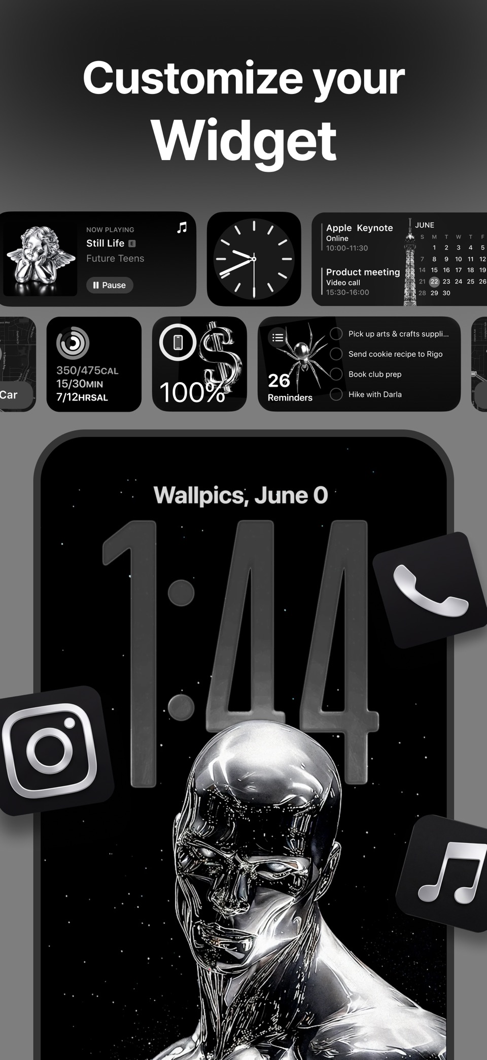 WallPics-动态壁纸·4K高清主题·锁屏小组件 1