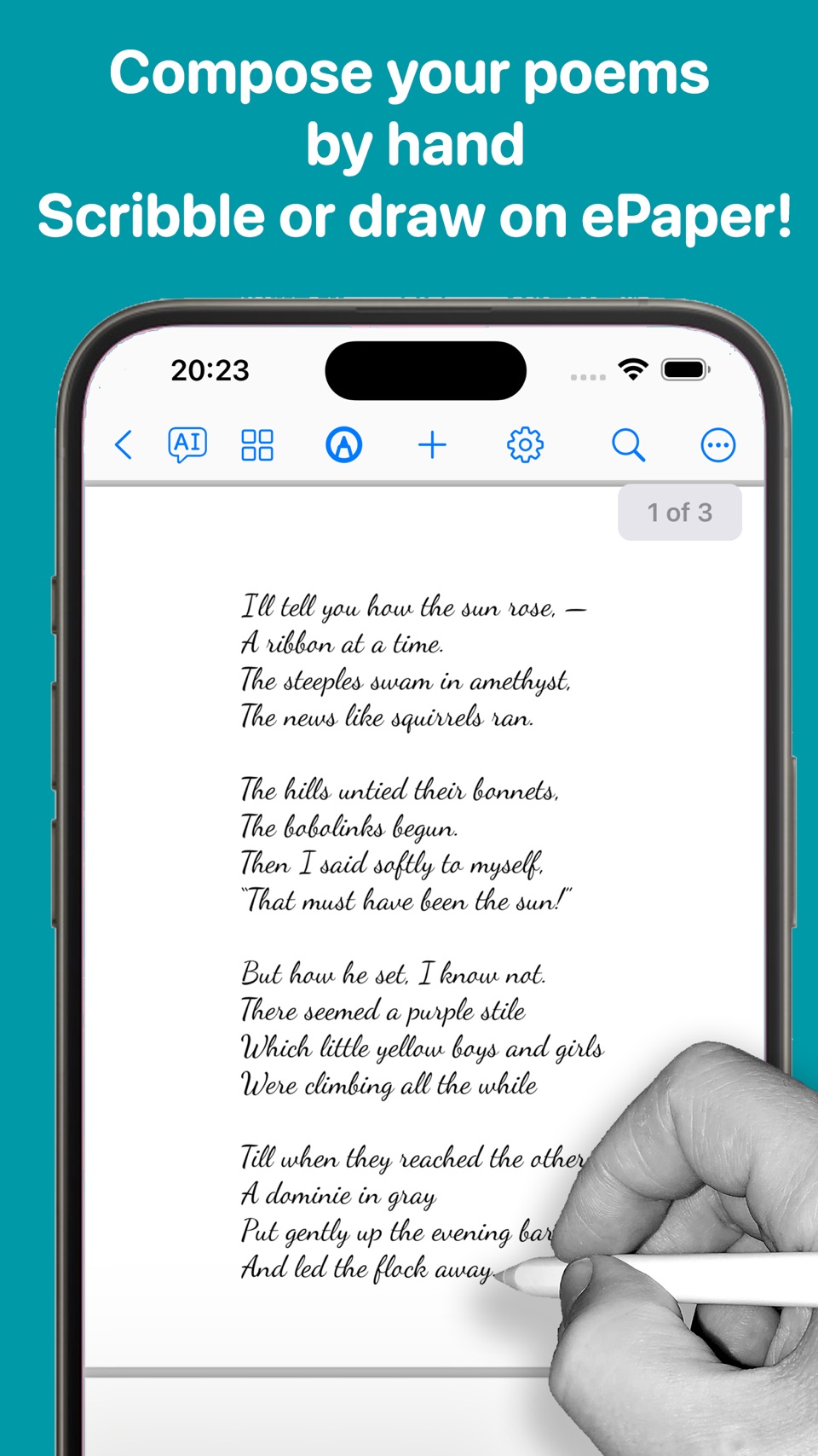 诗歌 - 诗篇, Poetry 3