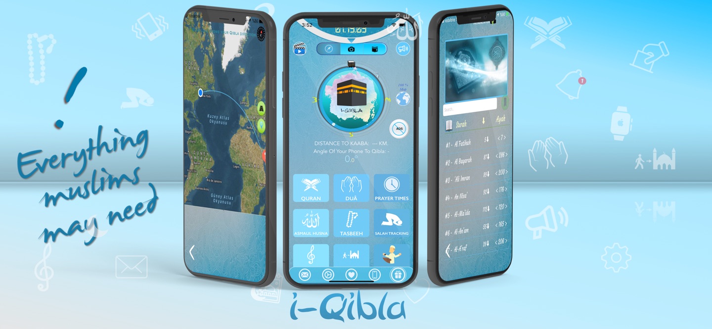 Qibla AR - 朝拜指南针 - 基卜拉, 朝拜方向判断 1