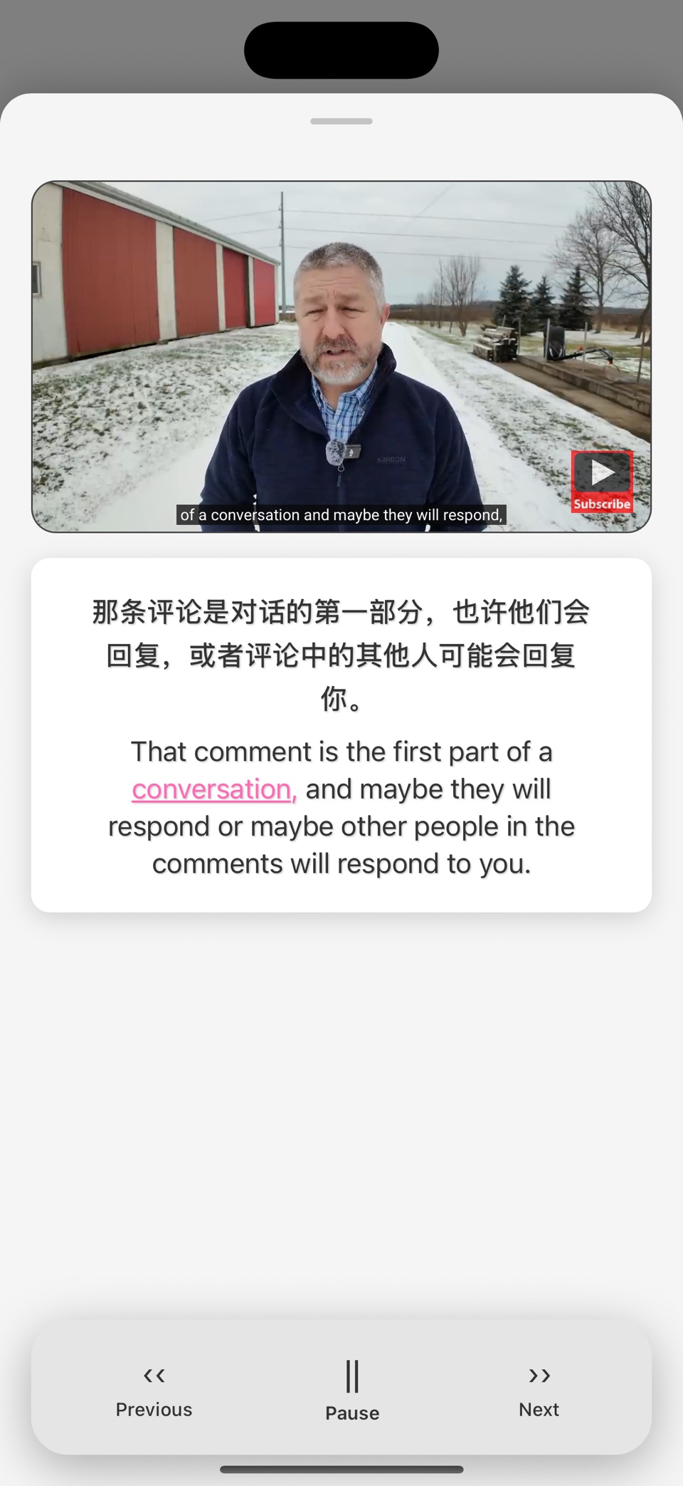 Dual : 油管双语字幕 3