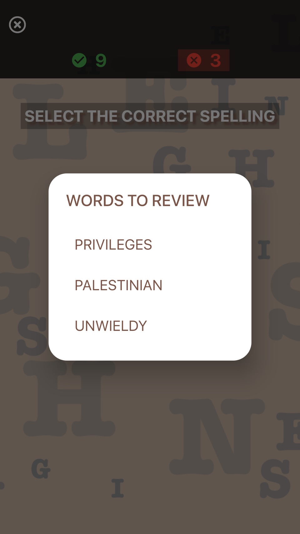 English Spelling 3