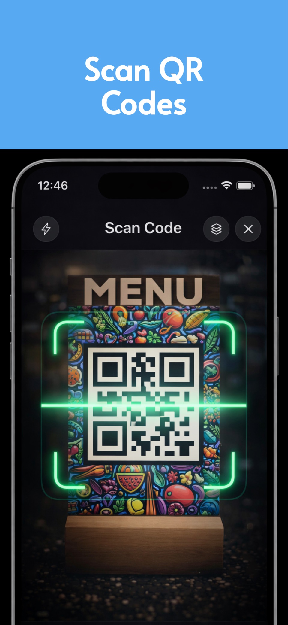 QR Live Scanner: 二维码 条形码 · Store screenshots
