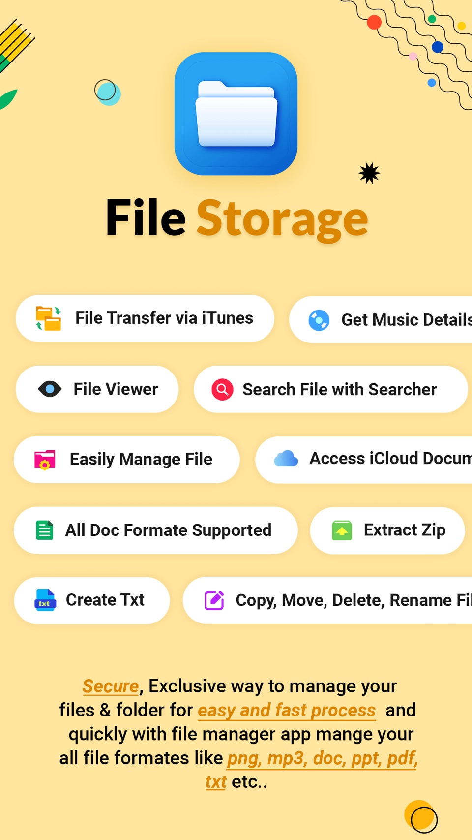 File Manager - File Browser · Store screenshots