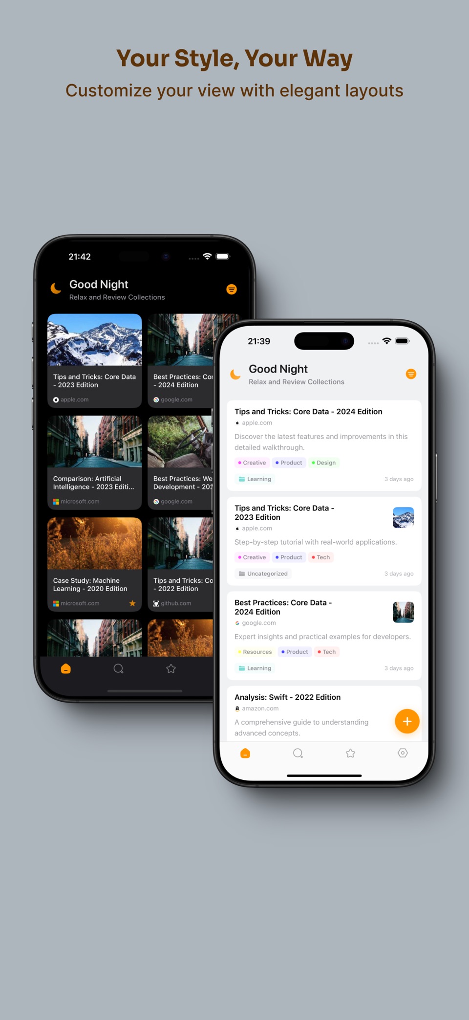 LinkMind - AI链接管理与稍后读 · Store screenshots