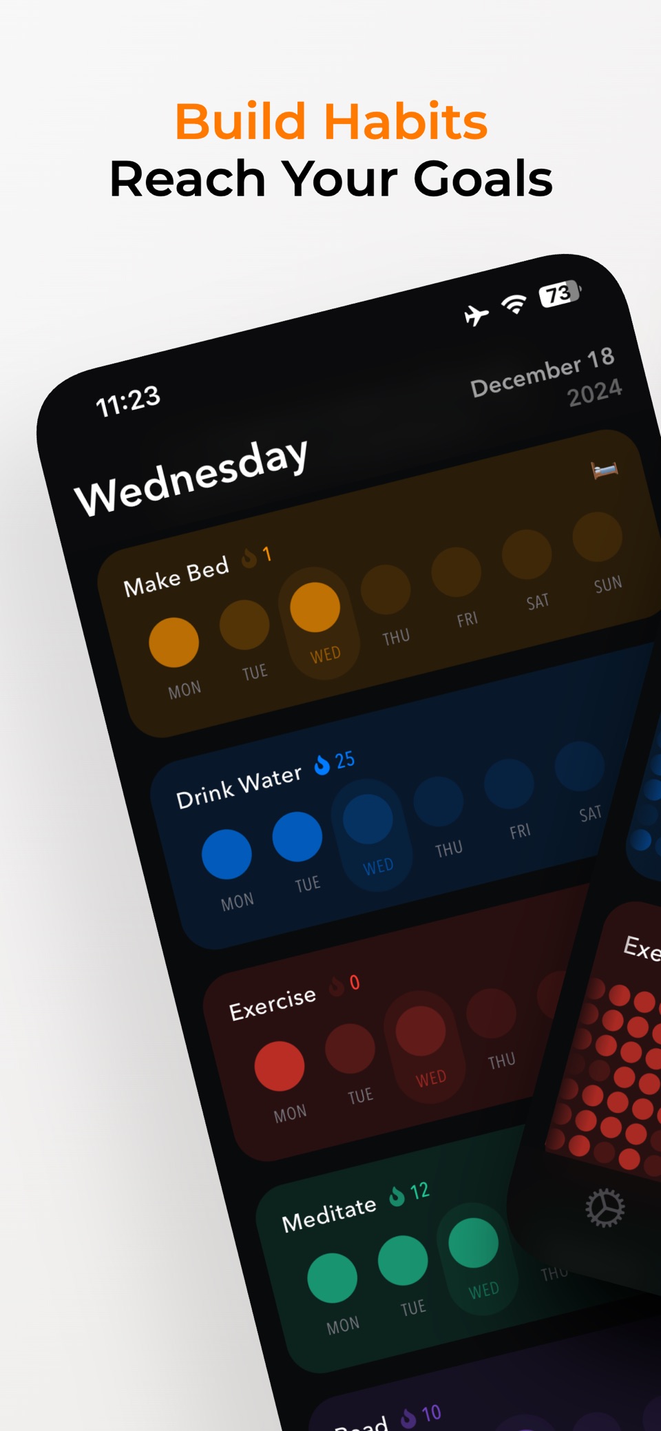 Habit Tracker : Haby · Store screenshots