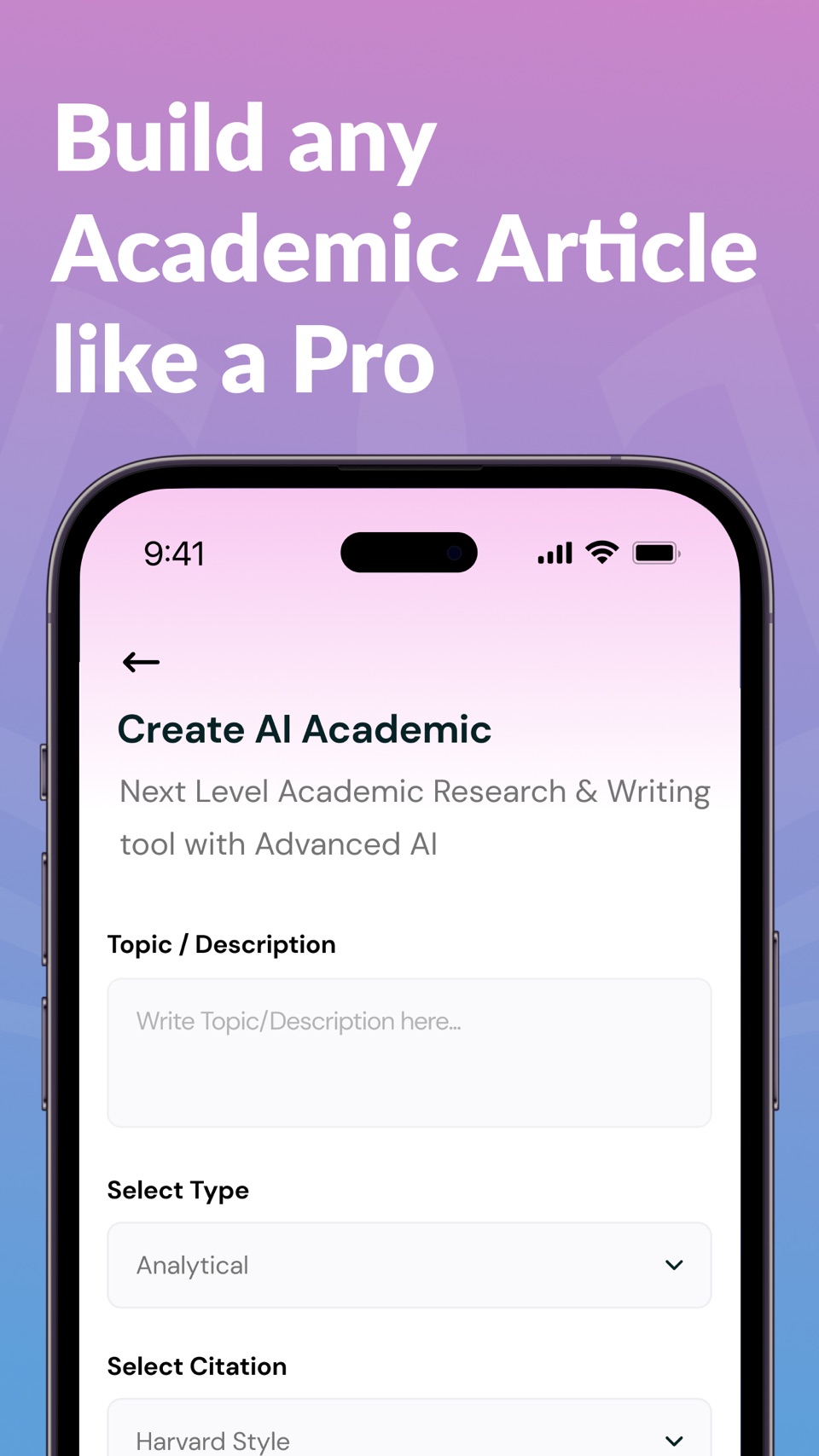 AI Academic 学术工具 - 论文助手 3
