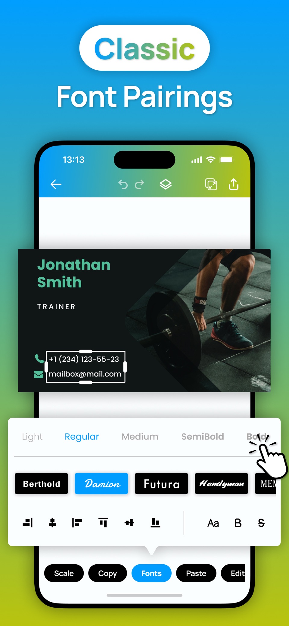 Business Card Maker : Editor 8