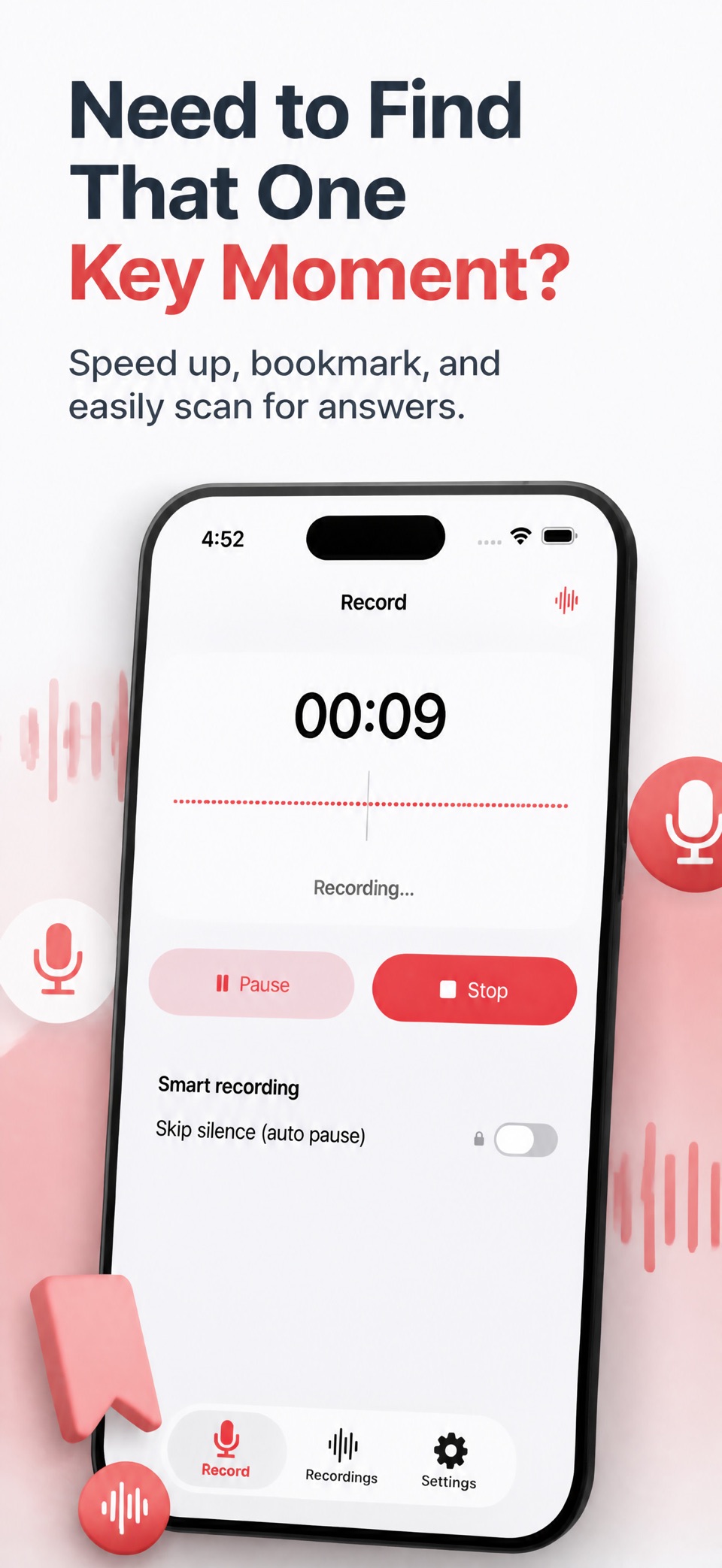 语音录音会议记录 3