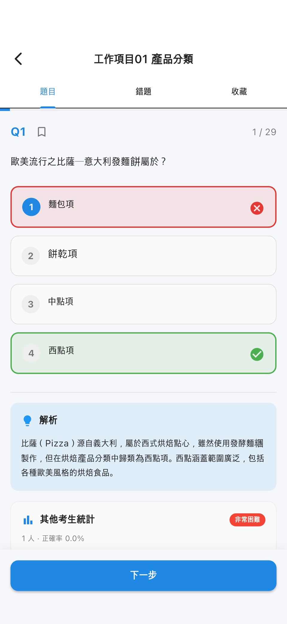 烘焙食品丙級技術士 題庫 2