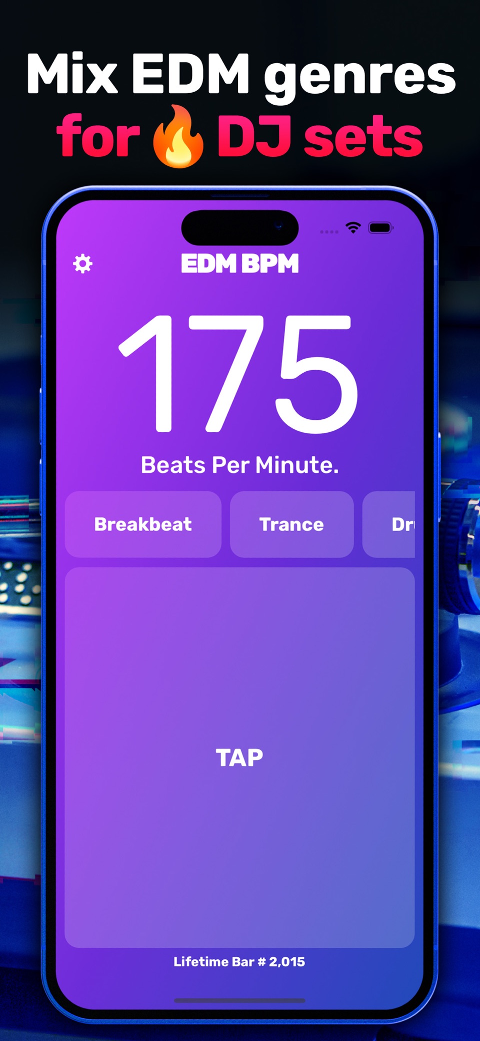 BPM计数与电子音乐节拍检测器 ∎∎ EDM BPM 5