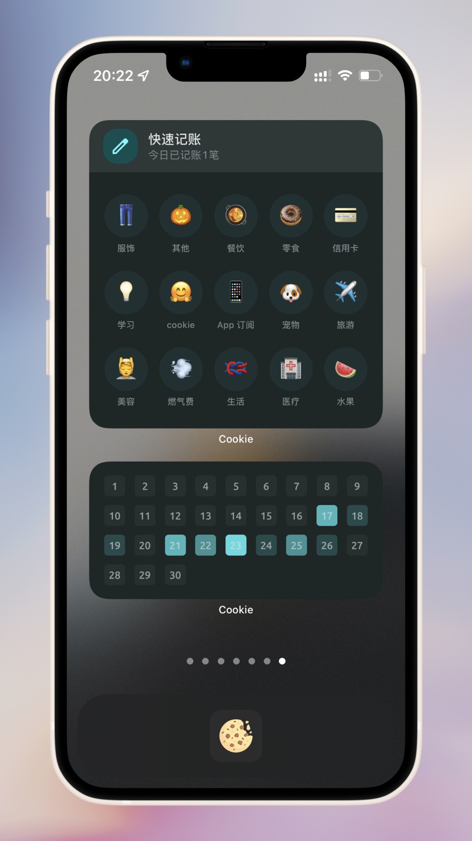 Cookie 记账 7