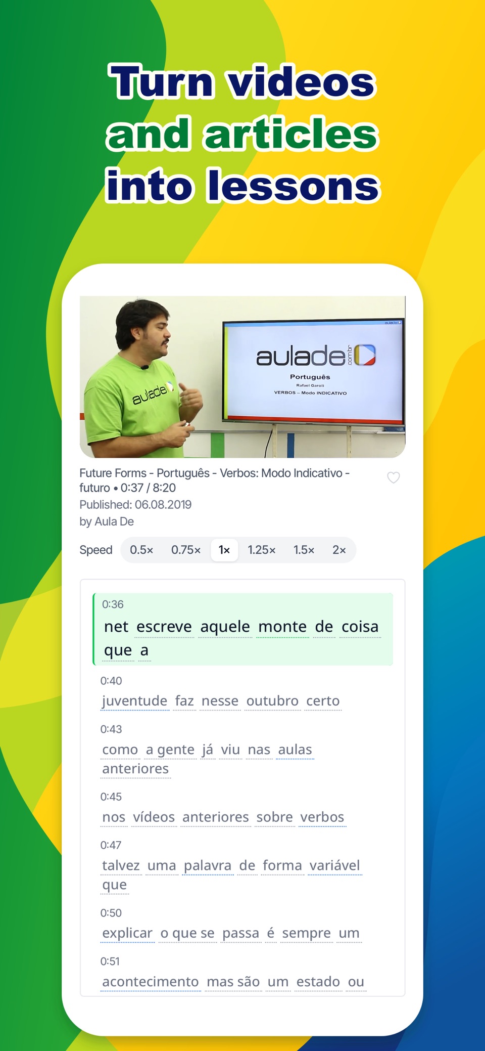 Falando：巴西葡萄牙语 3