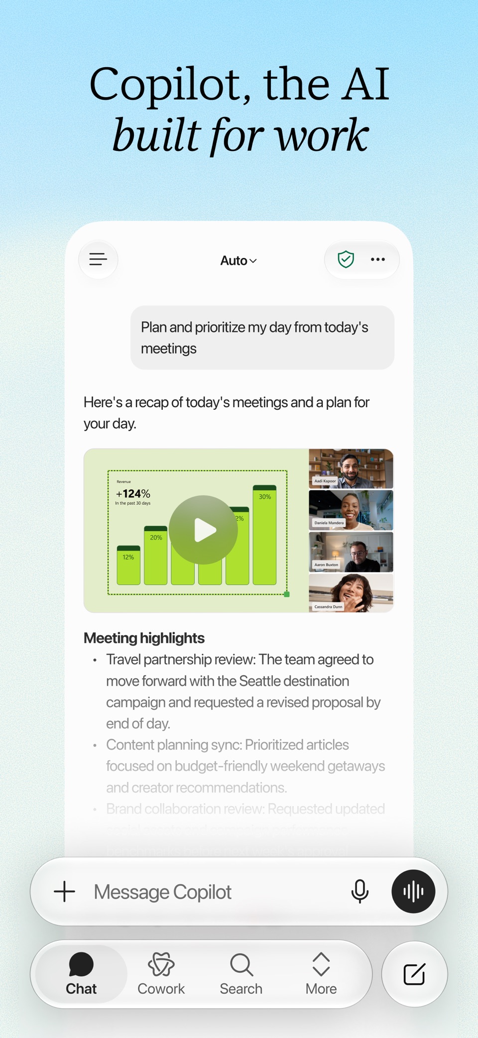 Microsoft Copilot · Store screenshots