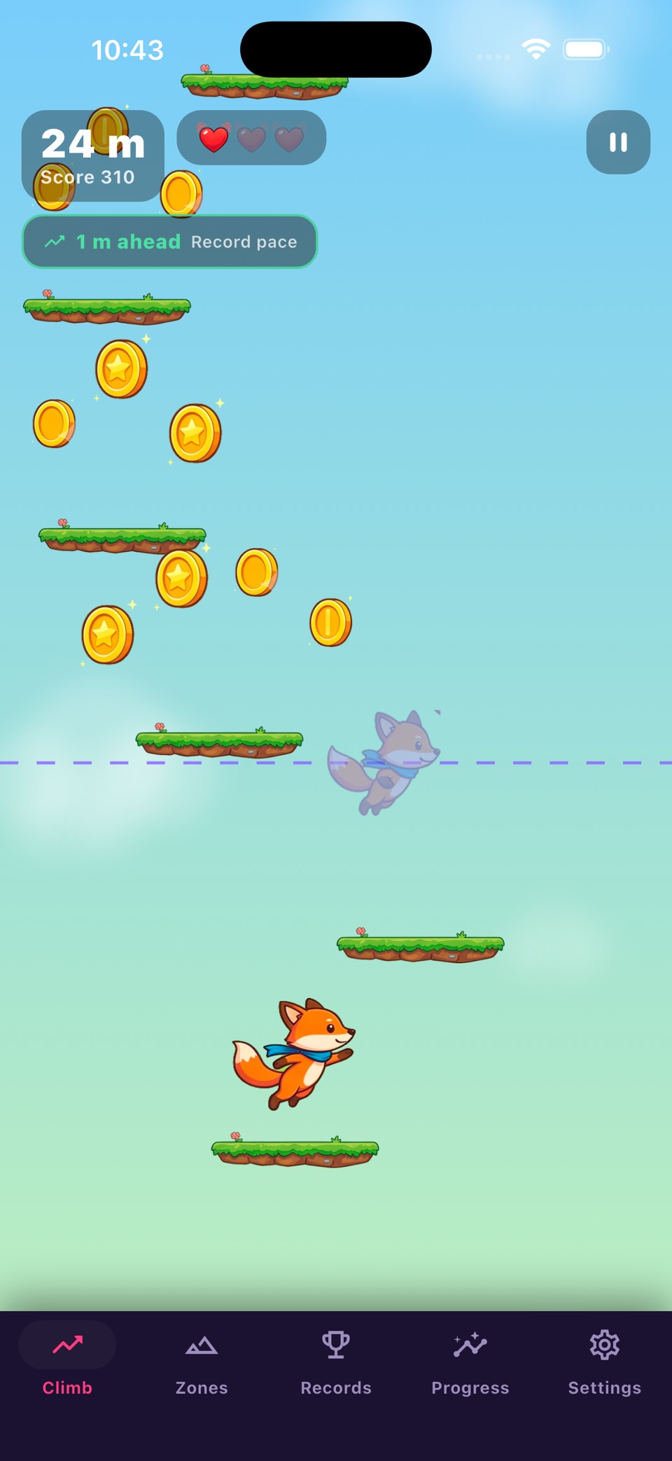 Foxora: 无尽跳跃 1