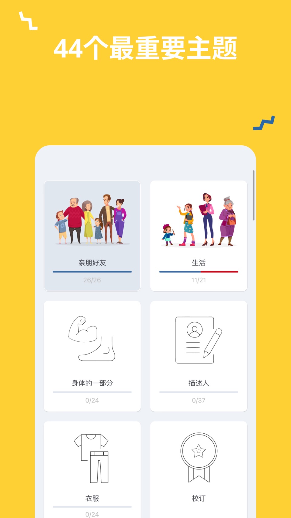 为初学者学习西班牙语。基本词汇：说、写、读 2