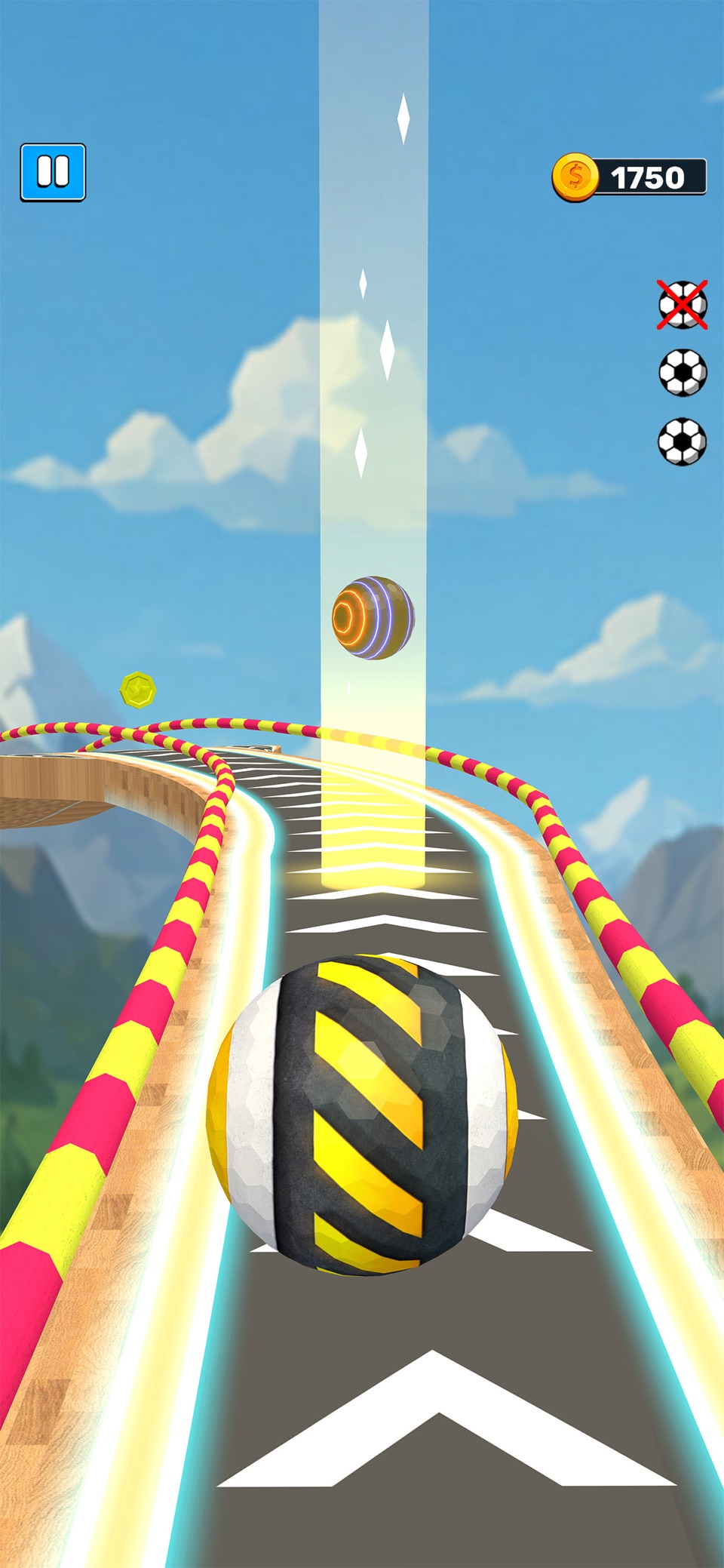 滚球天空平衡 3D · Store screenshots