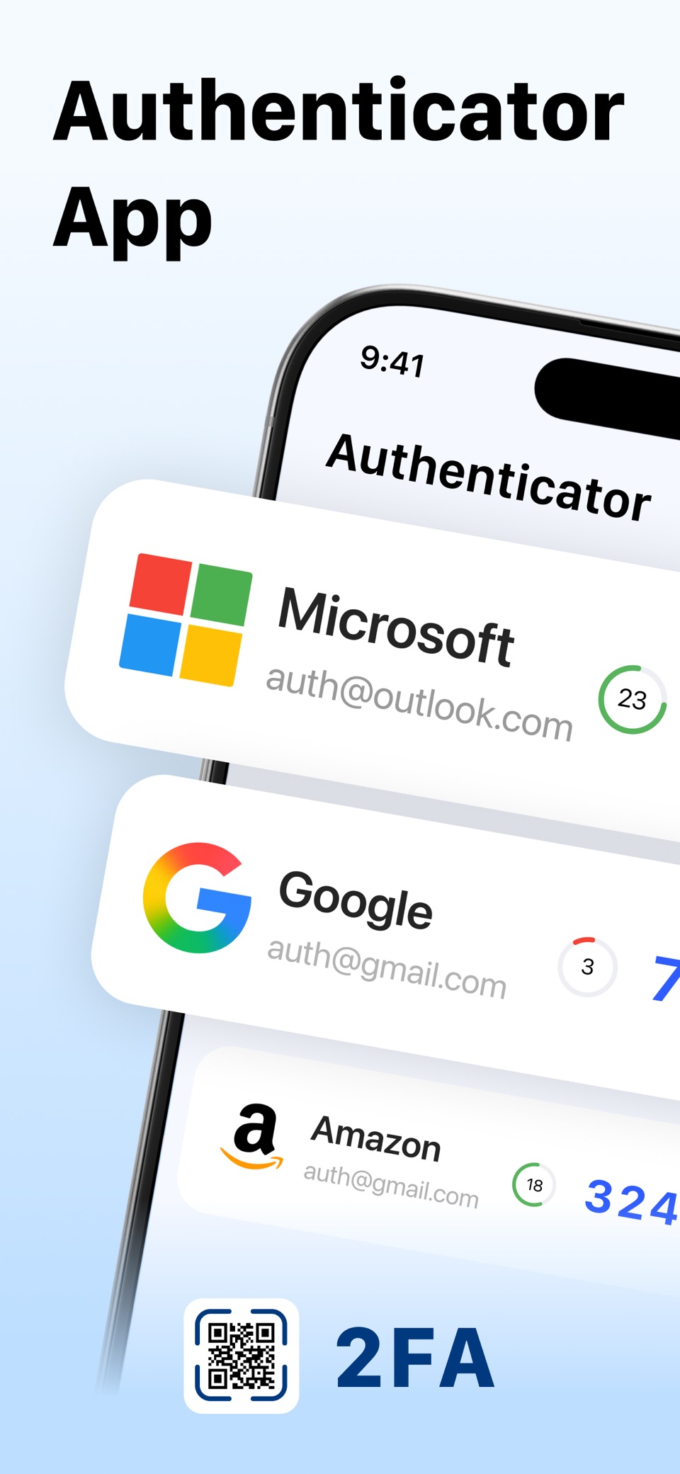 Authenticator App ∙ 身份验证器 · Store screenshots