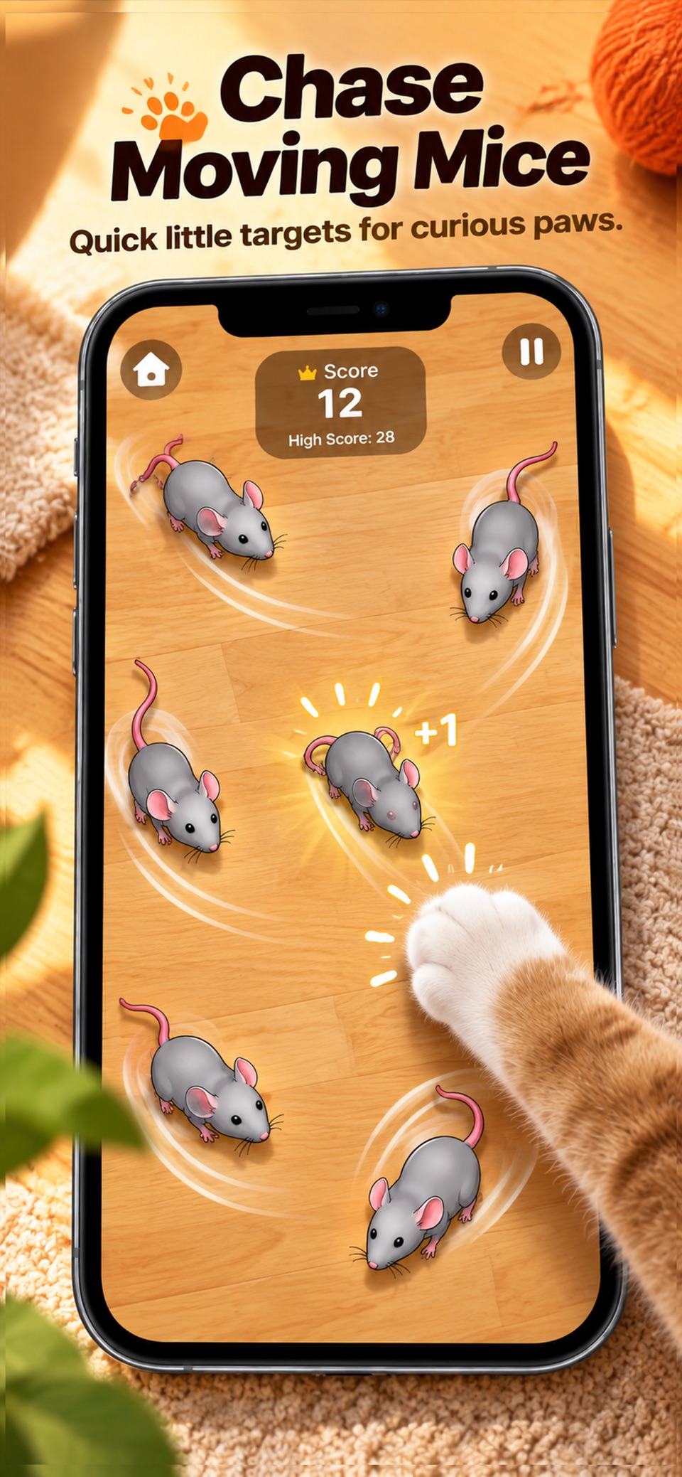 CatSwipe: 猫咪专属互动游戏 2