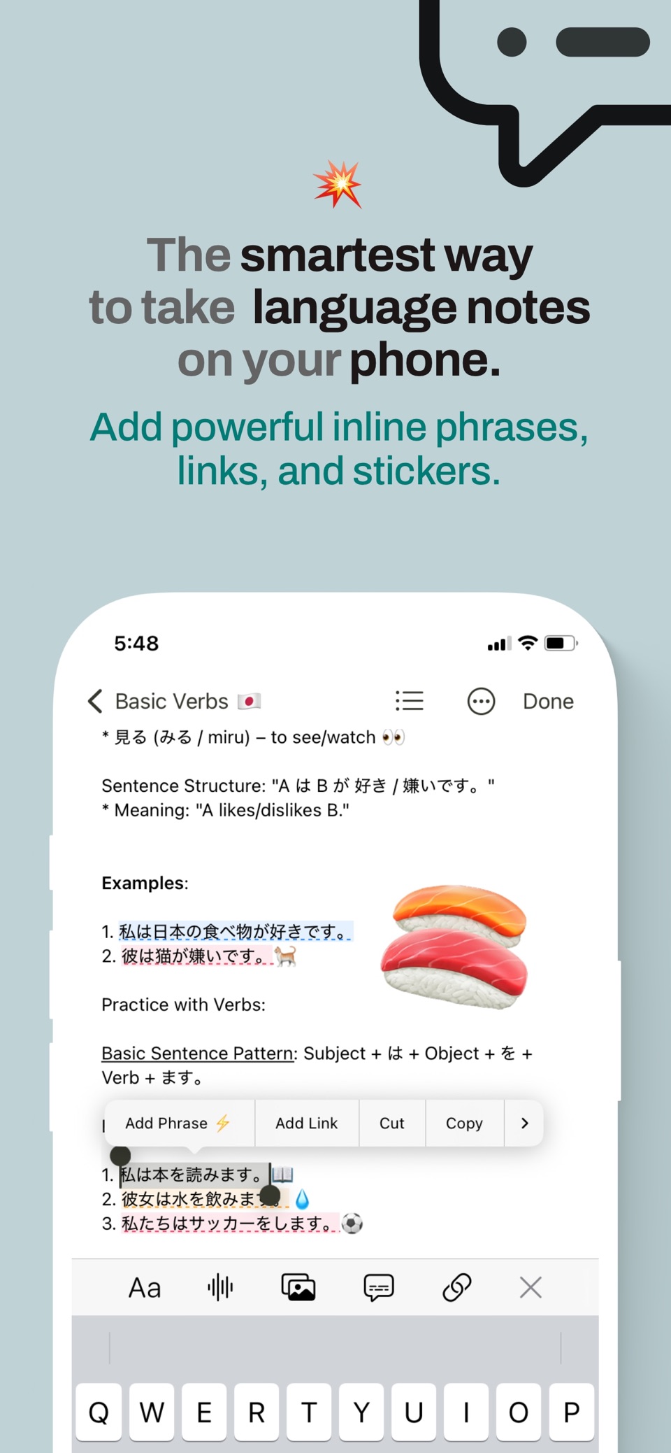 Duory—语言学习笔记 · Store screenshots
