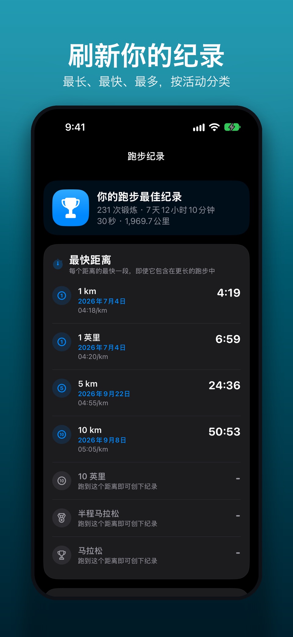 Workout SUM: 统计与连续记录 3