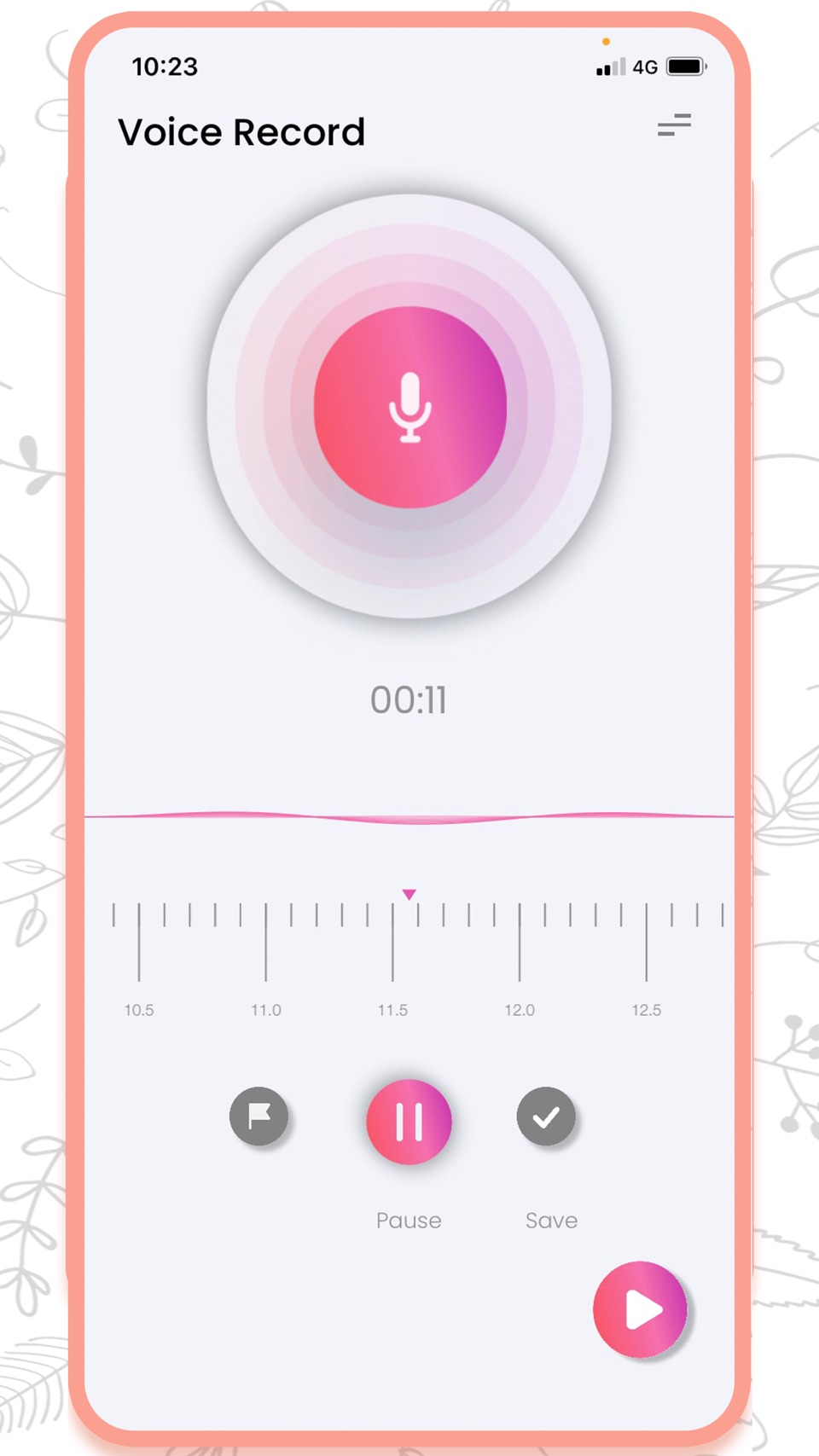 录音机：语音笔记、语音备忘录 2