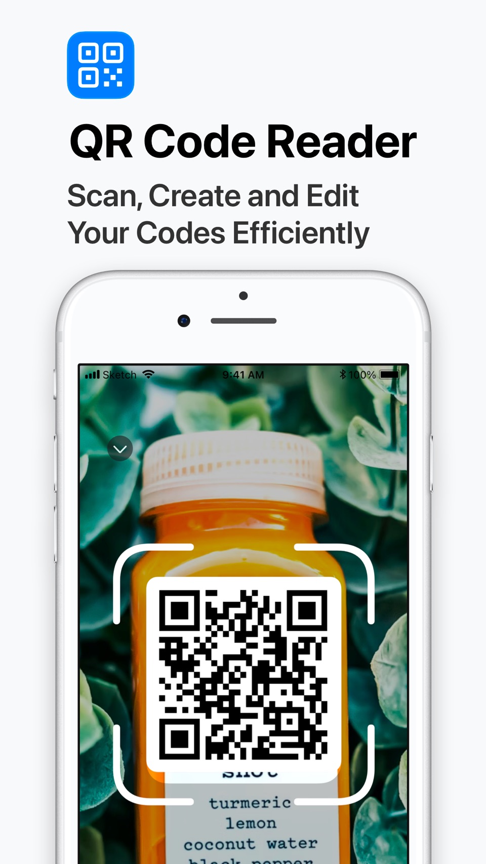 QR Code Generator & Reader · Store screenshots