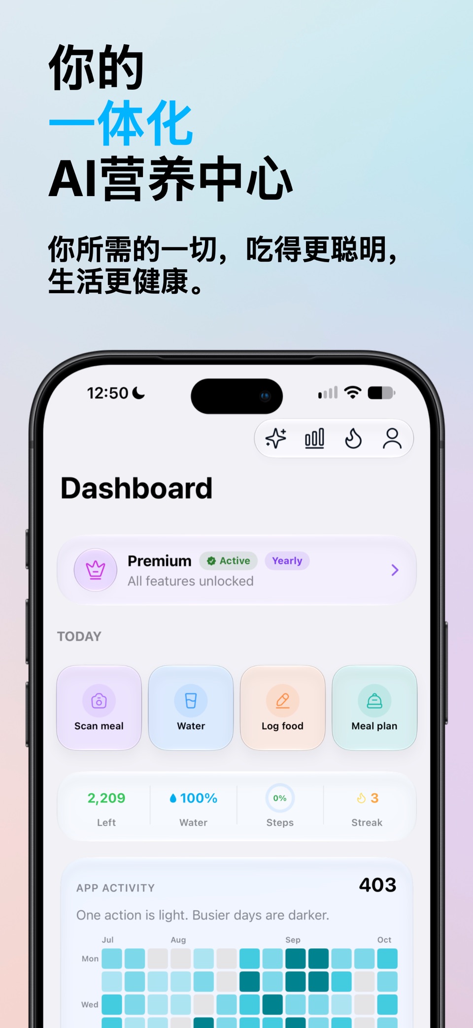 SmartEat：AI膳食计划 · Store screenshots