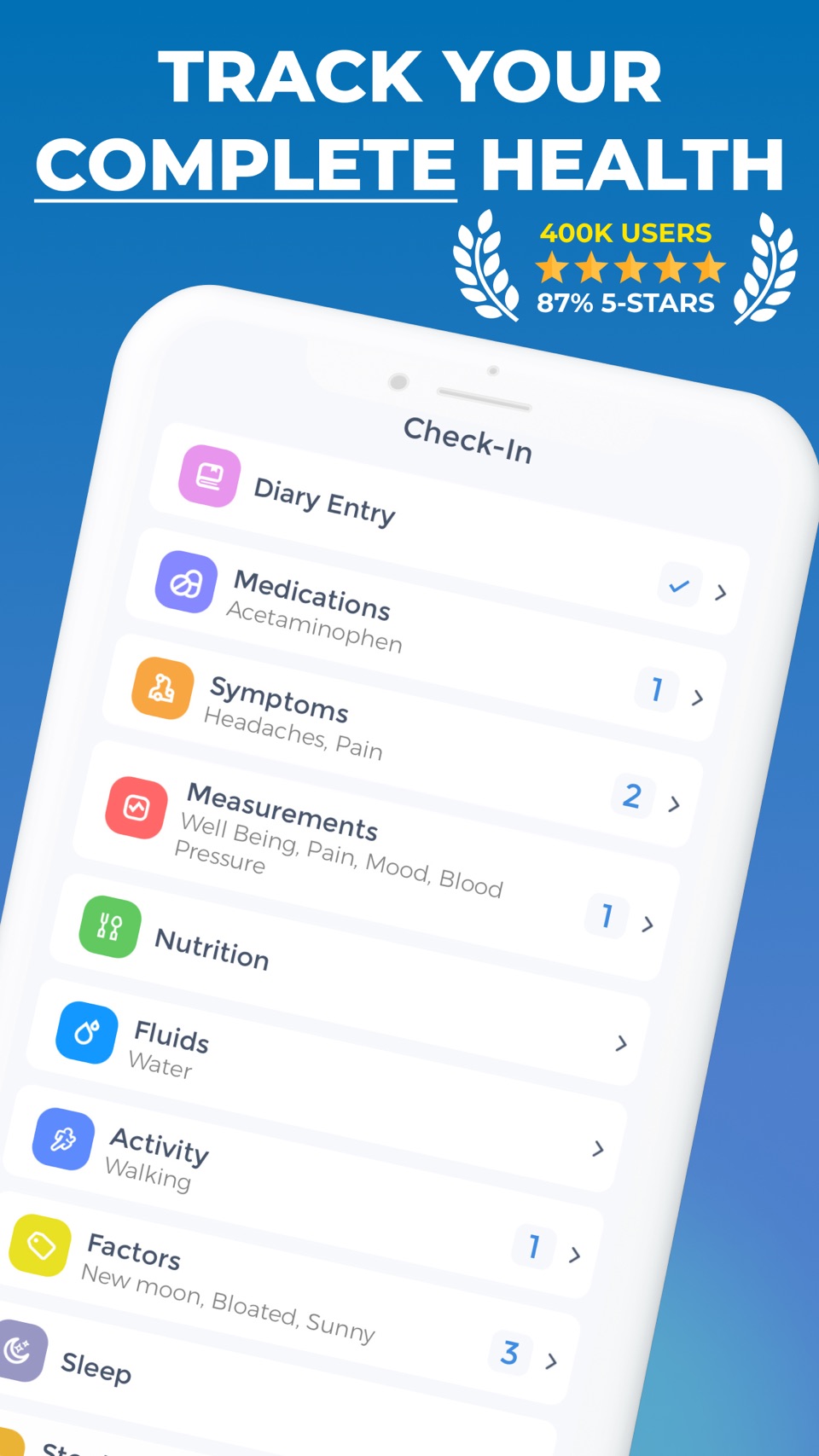 Tracker, Reminder - CareClinic · Store screenshots