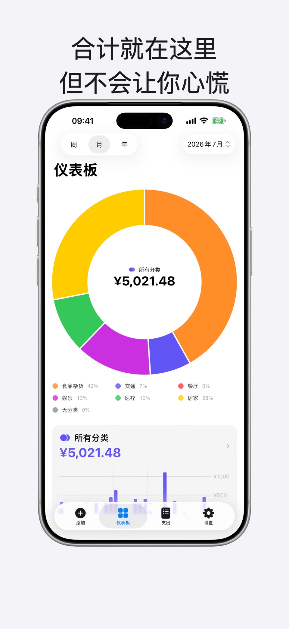 Boring Expenses: 记账本 2