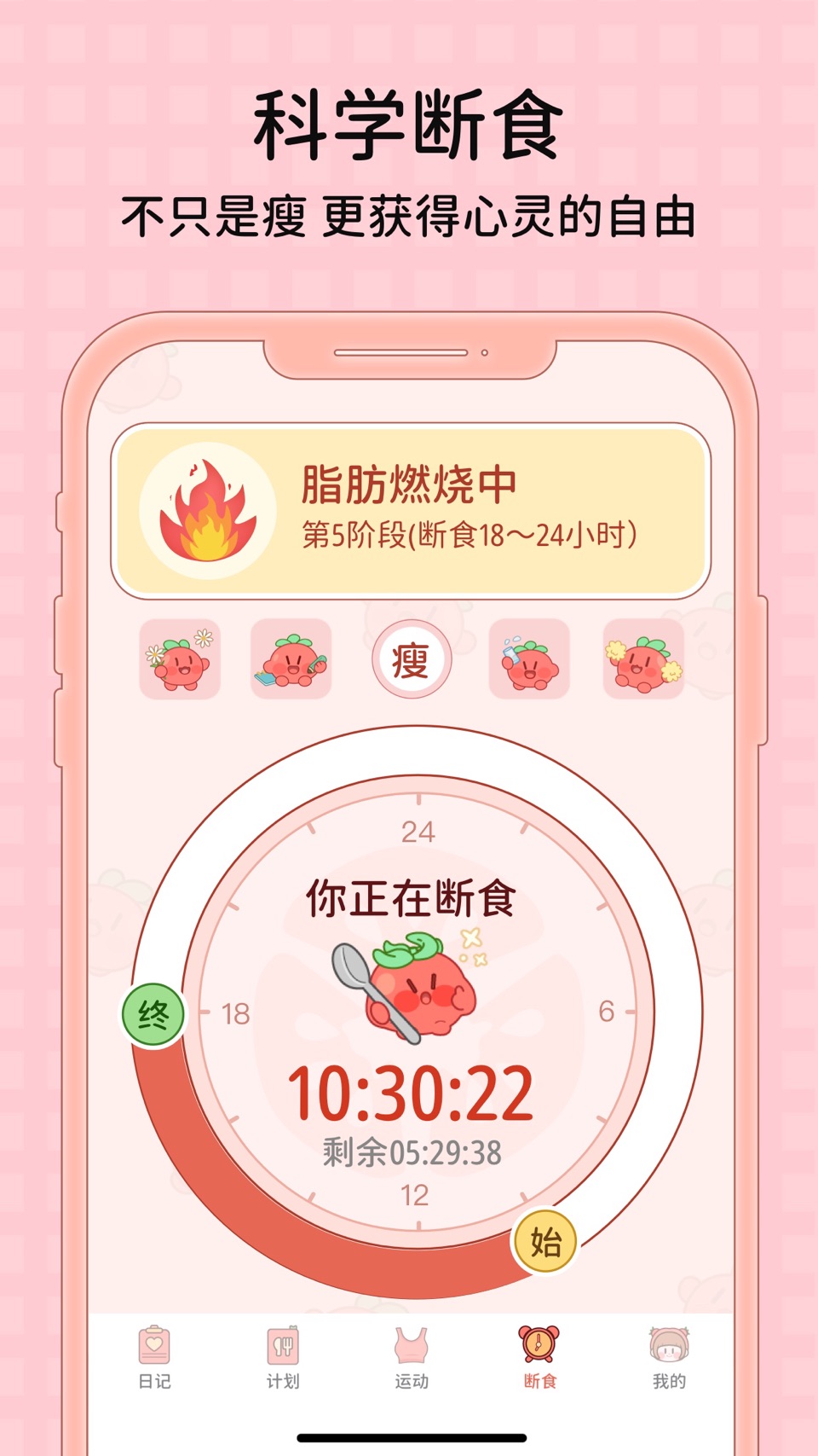 番茄闪轻-轻断食减肥食谱计划定制 2