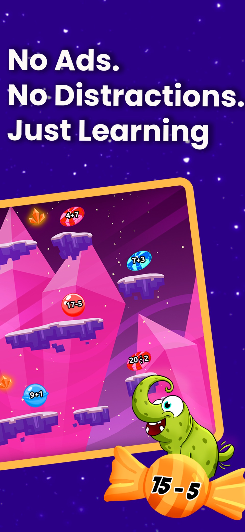 Monster Math 2 儿童教育奥数题口算心算数学游戏 3