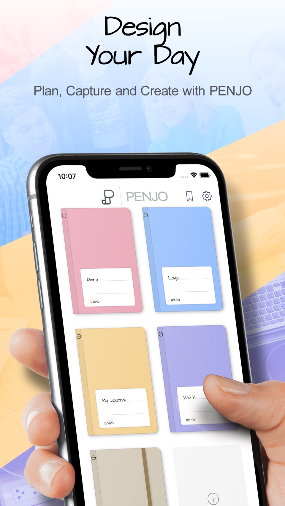 Penjo: Pencil Journal, Planner · Store screenshots