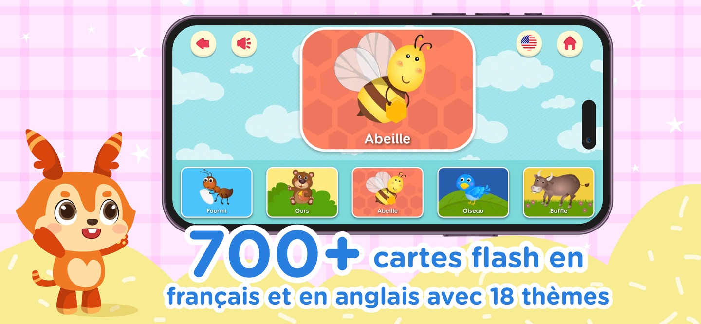 法语英语启蒙儿童 - French For Kids · Store screenshots