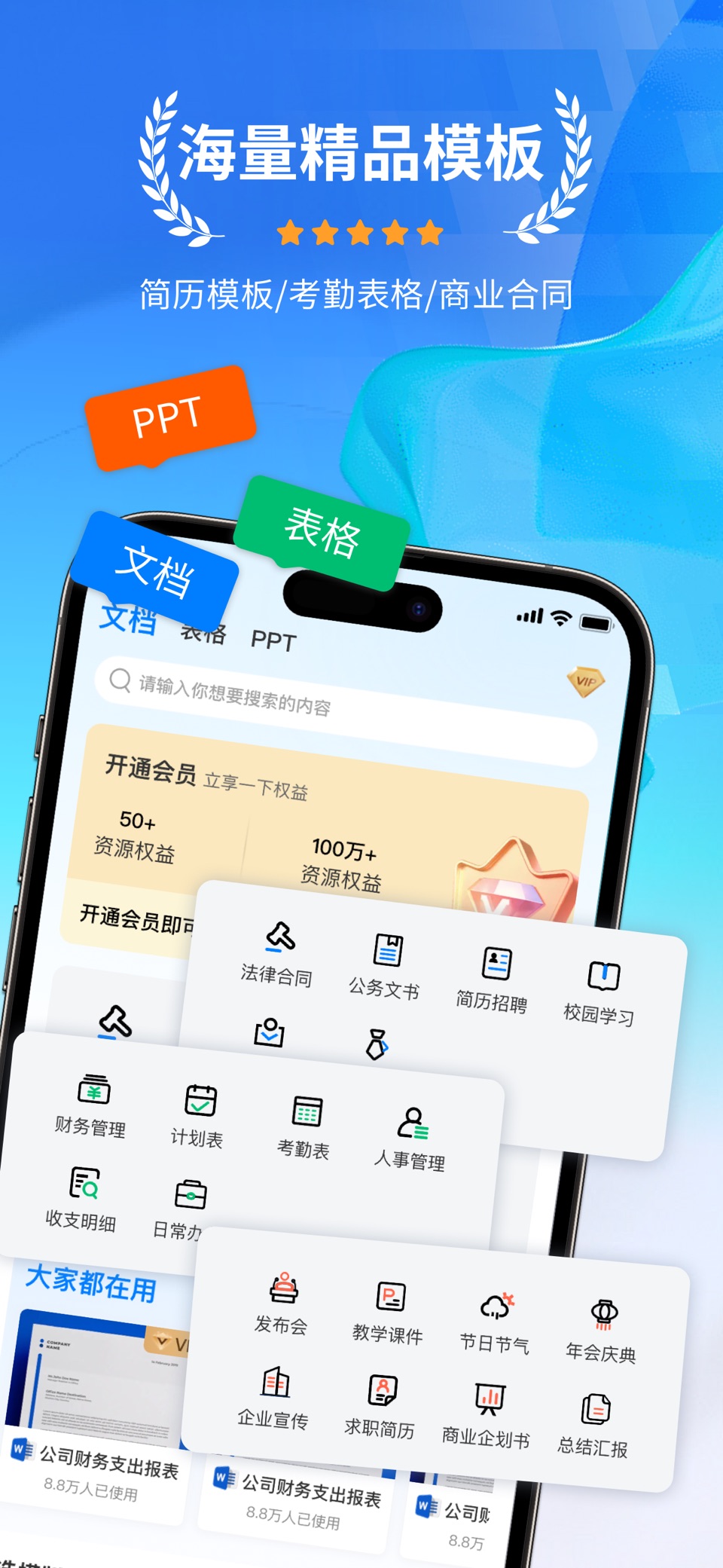 AI办公文档 - Word文档编辑,Excel表格制作分析 3