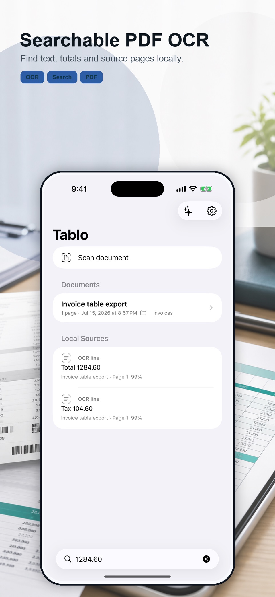 Tablo 表格识别 图片PDF转XLS 3
