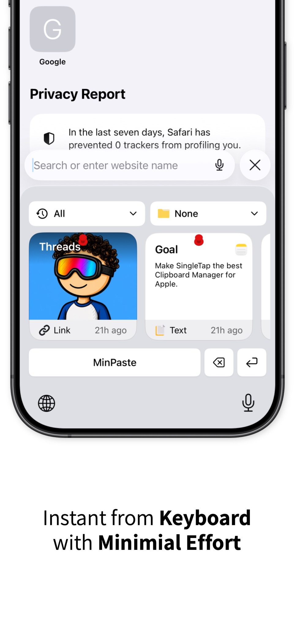 SingleTap – 剪贴板管理器 2