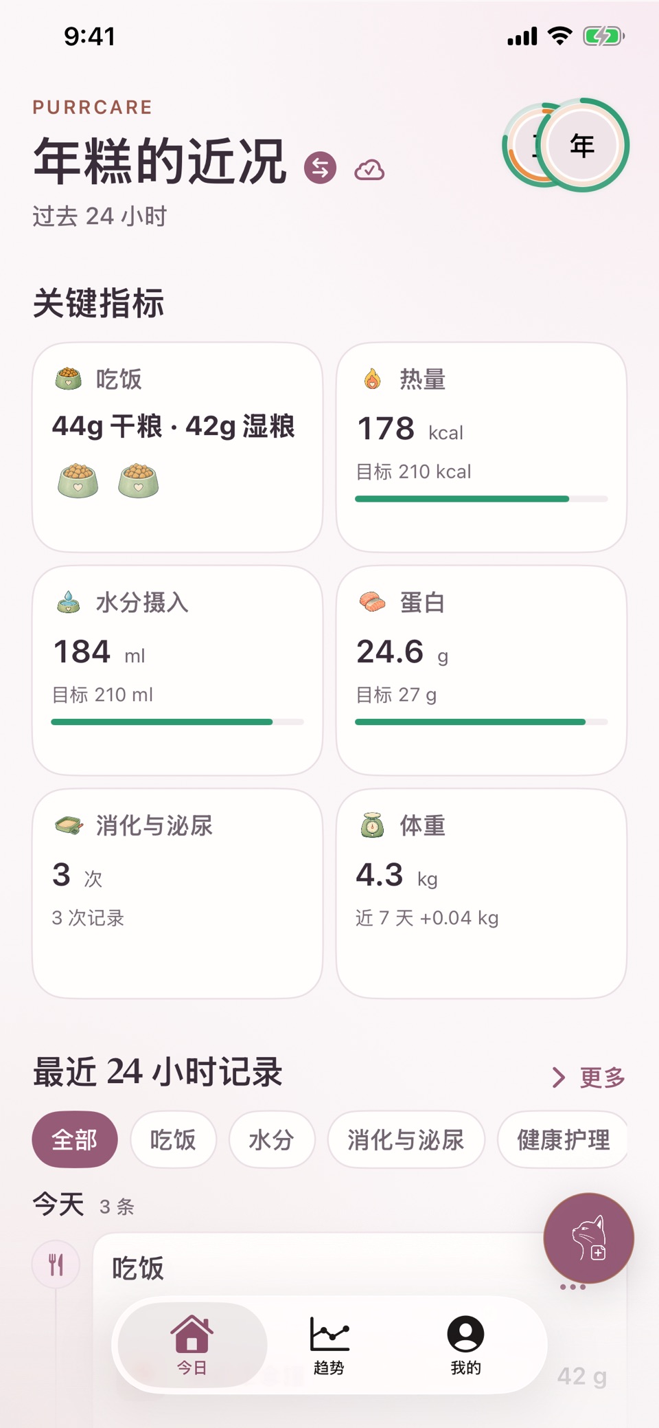 猫知岁 · Store screenshots