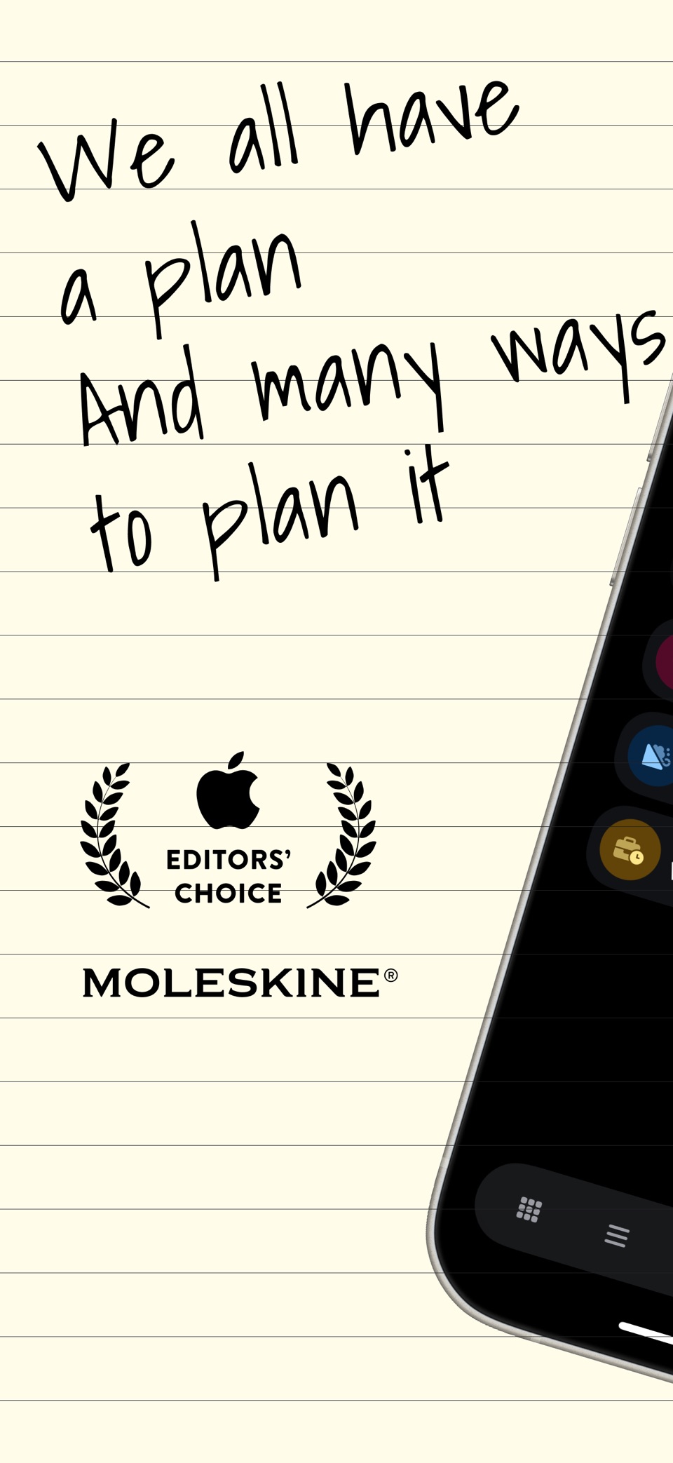 Moleskine规划工具 · Store screenshots
