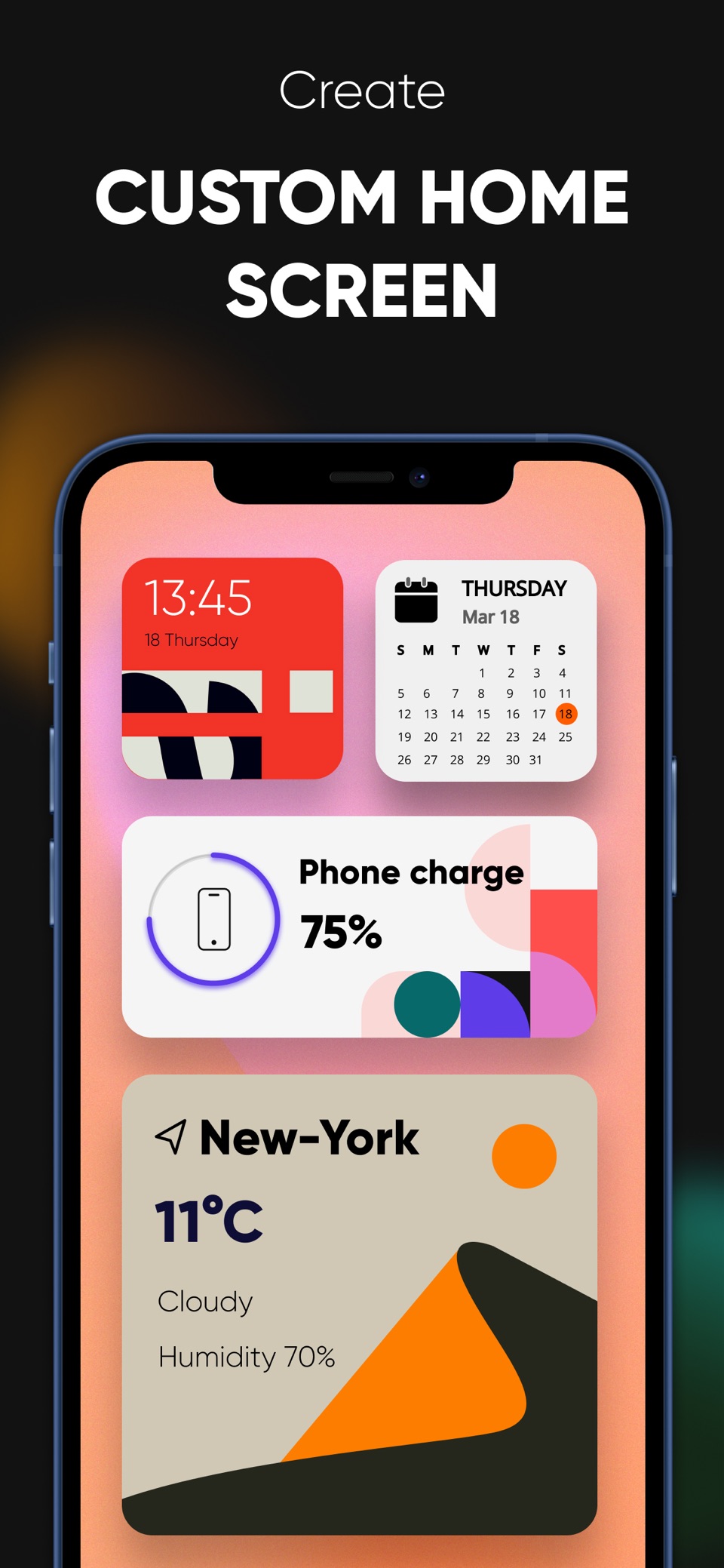 Top Widgets editor - 小组件 3