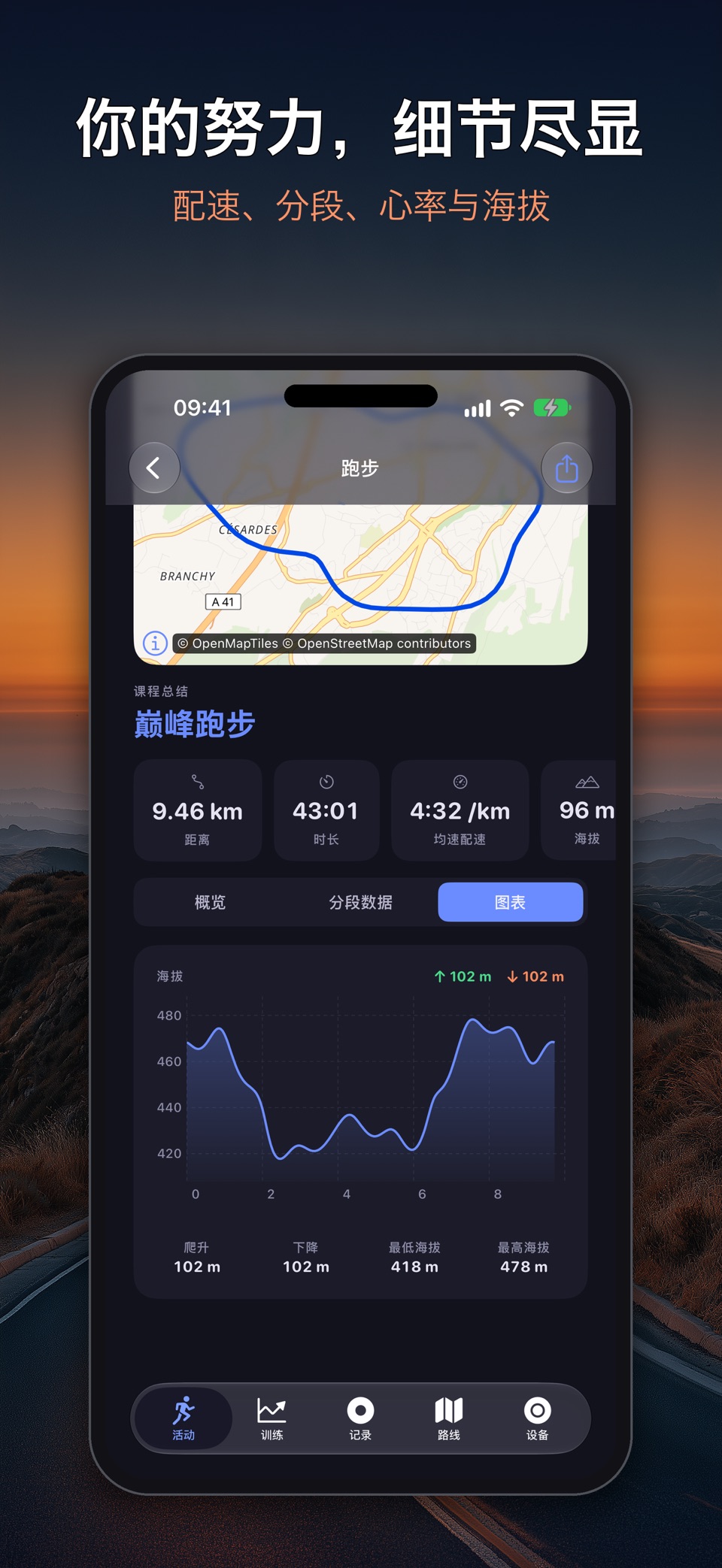PaceGrid: 跑步骑行追踪 2