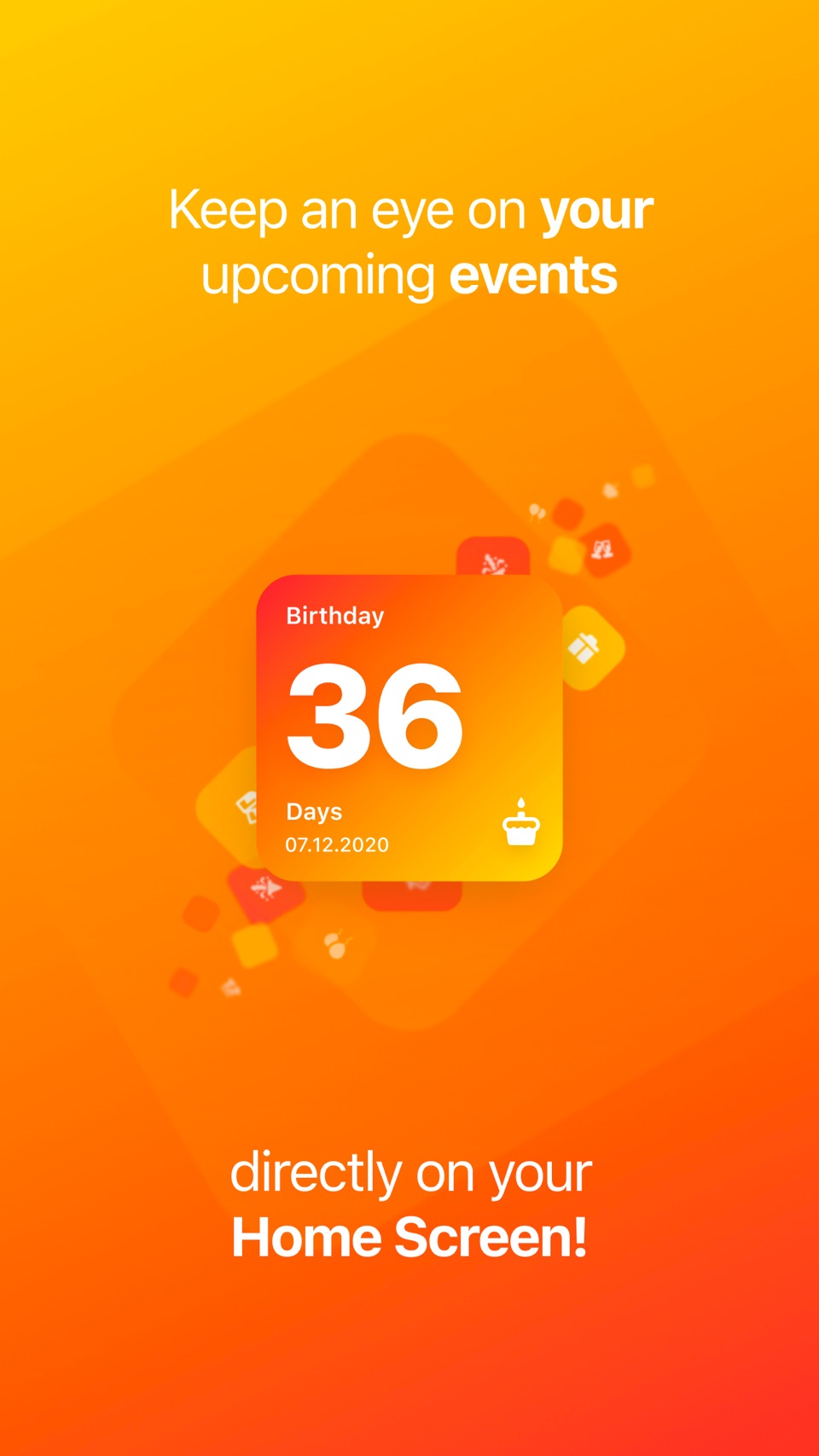 Countdown App & Widget 2