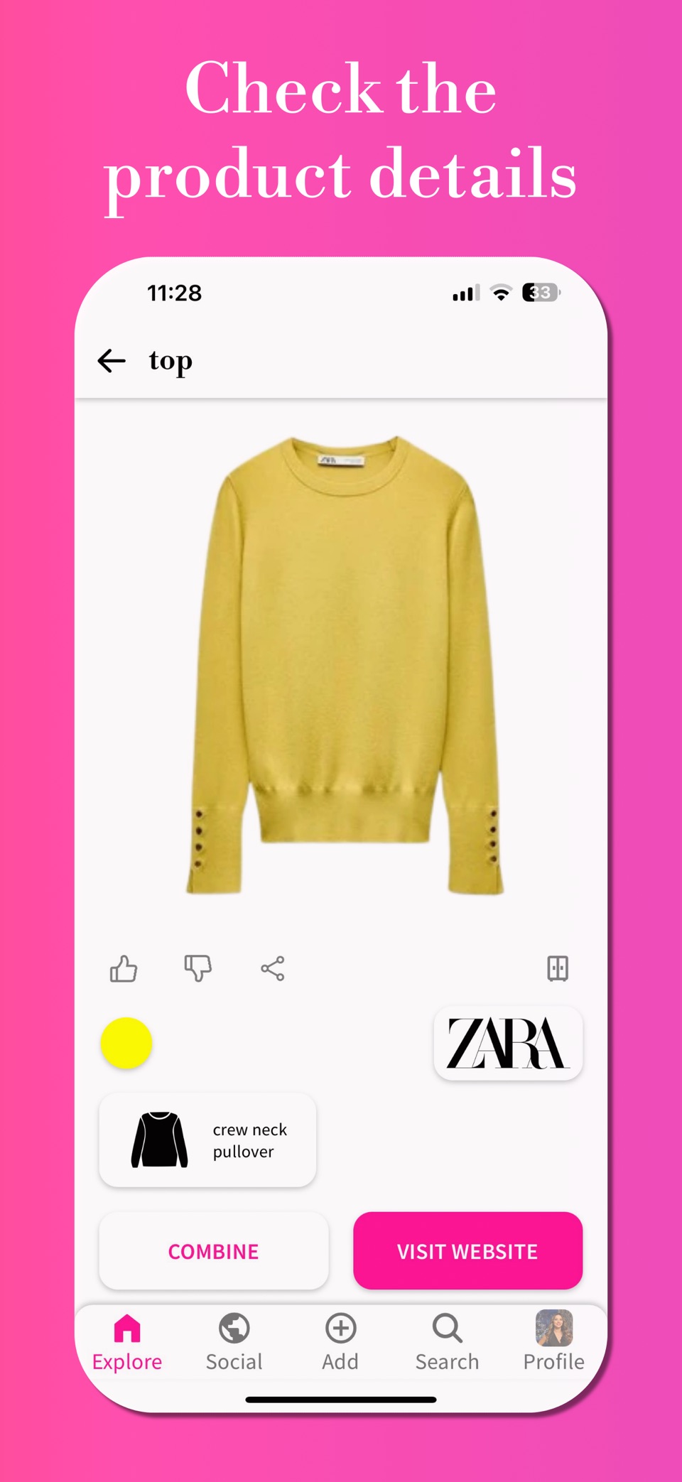combinUp AI Fashion Assistant 2