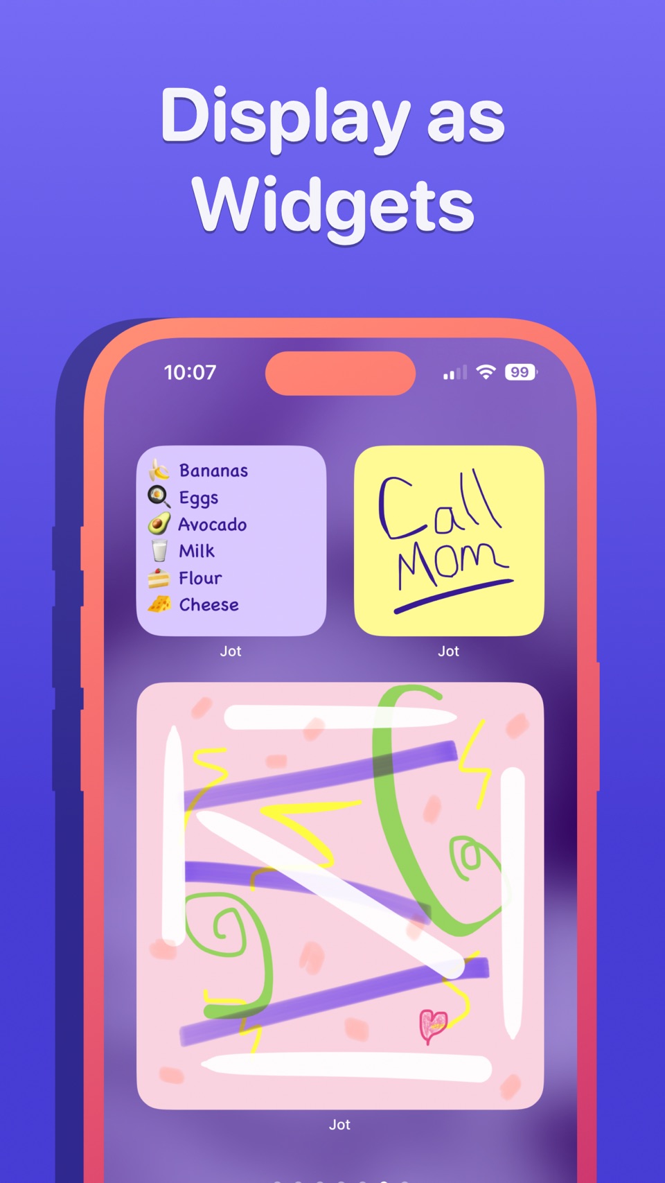 Sticky Notes Widgets: Jot 2